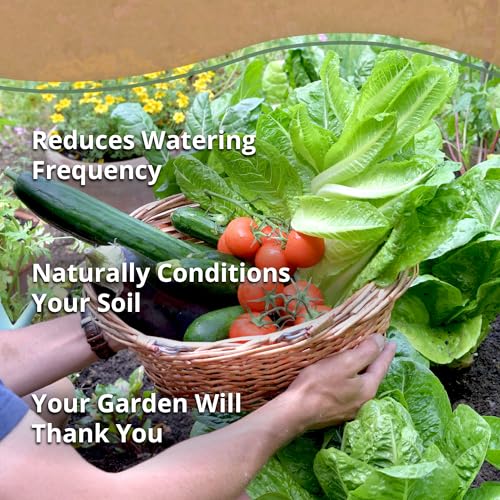 Coco Coir (10lbs) + Coco Chips for Plants (10lbs) - Organic Coco Coir Brick & Coco Coir Chips - Coconut Bricks for Plants - Bulk Coco Husk & Coconut Mulch Bundle - Garden Soil & Potting Soil Mix