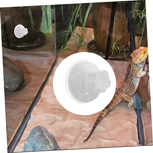6pcs Bird Window Perch Cups Turtle Platform for Birds Easy to Install Perch for Material for Reptiles and Aquatic Habitats