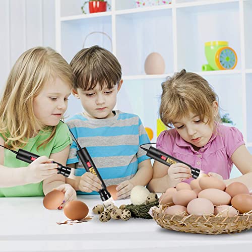 HBlife Wired LED Egg Candler, Bright Cool Light Egg Candler Tester for Monitoring Egg Development - style: modern