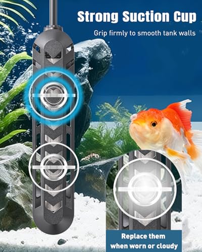 Pawfly Aquarium Suction Cups, Small Suction Cups, Fish Tank Suction Cup Clips with Adjustable Zip Ties Set, 3/16" Fish Hose Holder for Airline Tubing, Decoration & Shrimp Nest, 80 Pack - size: 80 Pack