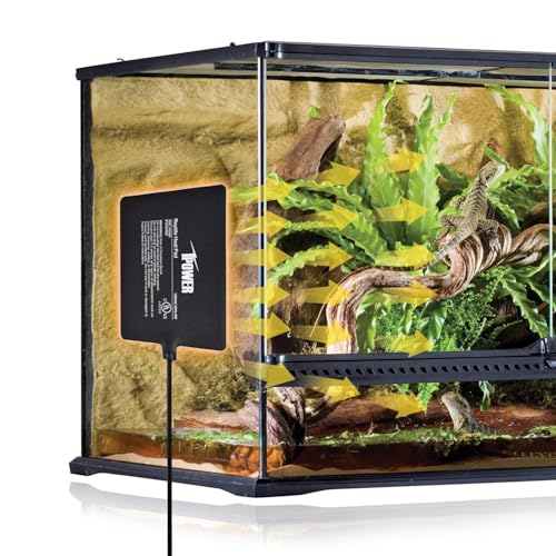 iPower 6x8 Inch Reptile Heat Pad Under Tank Heater, Energy-Efficient & Waterproof Design Terrarium Warmer Mat for Turtles, Lizards, Snakes, 2 Pack - size: 6 X 8 Inch, style: 2 Pack Heat Pad