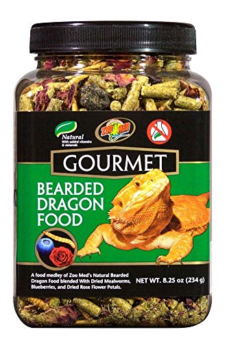 Zoo Med Gourmet Bearded Dragon Food 8.25 oz - Pack of 3