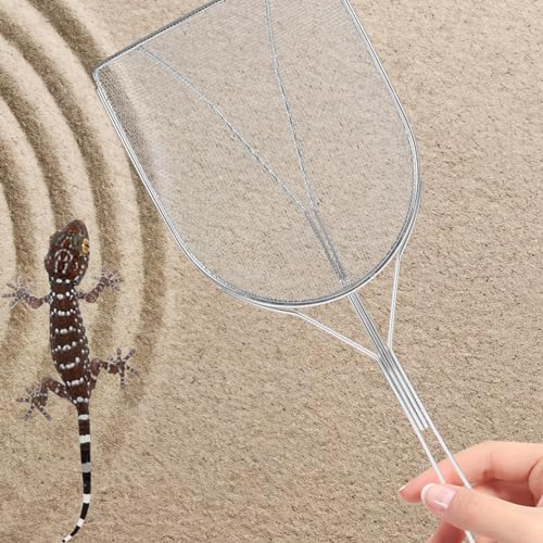 1Pc Stainless Steel Reptile Sand Shovel and for Efficient Substrate Sifting Terrariums Easy to Use for Litter and