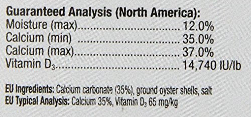 Exo Terra Calcium + D3 Powder: Ultra-fine, Phosphorus Free Formula Boosts Bone Health & Calcium Absorption Ideal for Insects, Fruits & Veggies 1.4 oz. - size: 1.4-Ounce