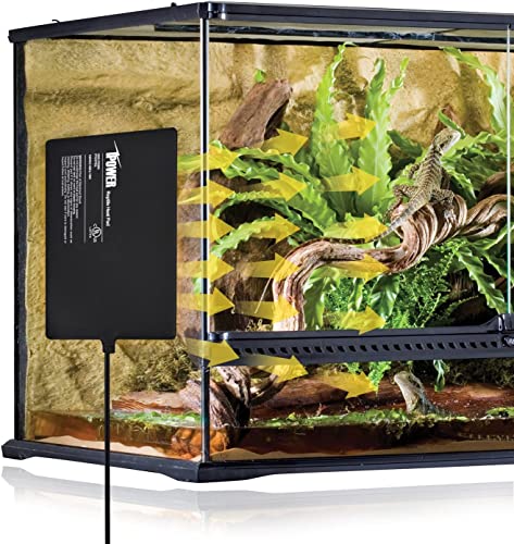 iPower Reptile Heat Pad Under Tank Terrarium Warmer Heating Mat for Turtle, Lizard, Frog, Snake, Reptile, and Other Small Animals, 8X12 Inch, 16W, 2 Pack - size: 8 X 12 Inch, style: 2 Pack