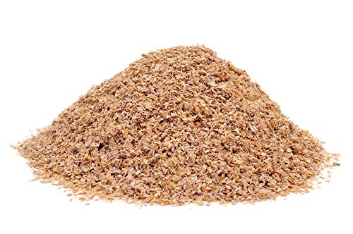 Premium 100% Natural Wheat Bran Bedding, Food for Mealworms and Superworms - 5lb