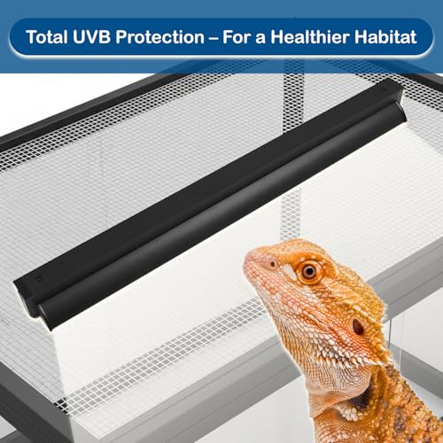 T5 UVB Reptile Light Bulb – 2-Pack 24W High-Output 10.0 UVB Bulbs for Bearded Dragons, Turtles & Lizards – Liner UVA/UVB Lighting for Basking & Vitamin D3 Synthesis - size: UVB10.0 24W T5 Bulb ONLY
