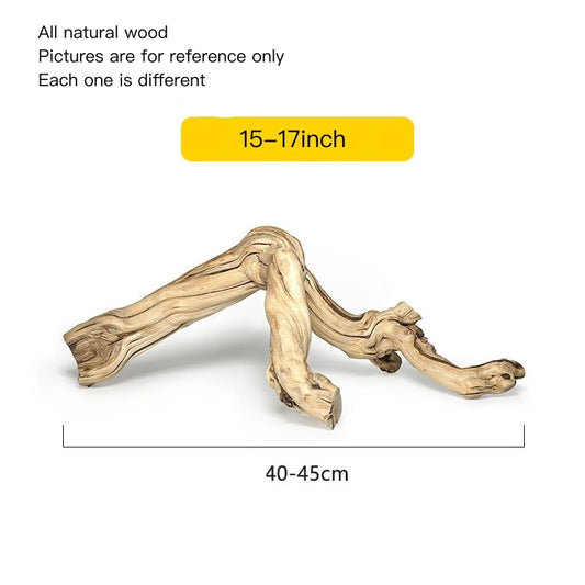 AWXZOM Large Reptile Branch, 15-17inch Length, Carefully Selected and Polished for Reptile Climbing Branch,Each one is Unique