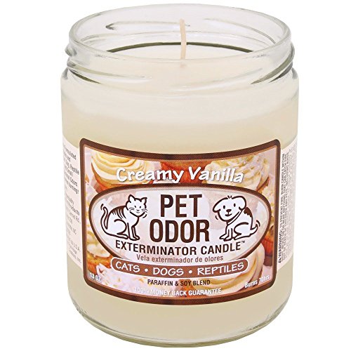 Pet Odor Exterminator Candle Creamy Vanilla - color: Creamy Vanilla
