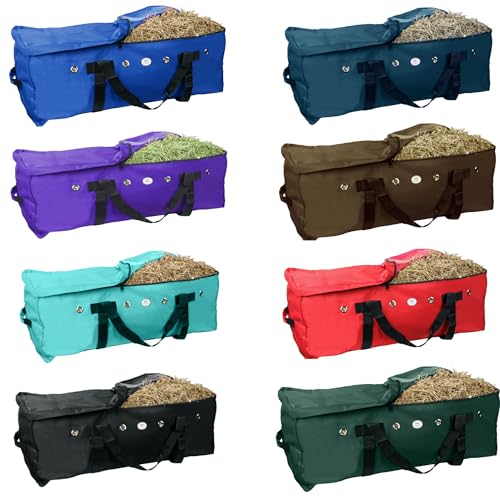 Majestic Ally 1200 D Nylon Fabric Large 44” x 20” x 16” and Extra Large 53"x 24" 20" Heavy-Duty Hay Bale Storage Bag (Red), Royal Blue, youth large / 11-13 - color: Royal Blue, size: youth large / 11-13