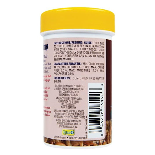 Tetra BabyShrimp Shrimp Treat for Freshwater & Saltwater Fish, 0.35 oz | Feed As Treat To Supplement Daily Diet, Natural Shrimp Supports Digestion, Enhances Color, Feed 2-3 Times Per Week - size: 0.35 Ounce (Pack of 1)