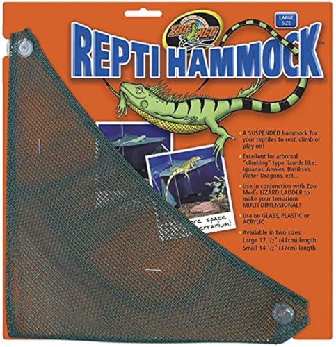 Zoo Med Mesh Reptile Hammock, 17.5-Inch | Mesh Reptile Hammock