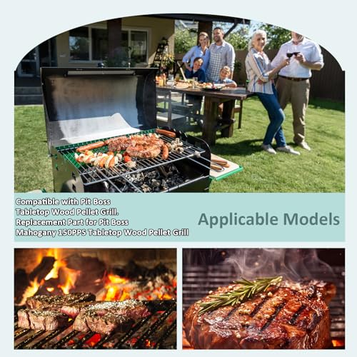 Upgrade Digital Control Board Kit Compatible with Pit Boss Pellet Grills | Mahogany 150PPS BBQ Replacement Panel, Temperature Controller, RTD Sensor Probe, Grill Repair Parts, Digital Display Upgrade - style: Compatible with Pit Boss Table Top Pellet
