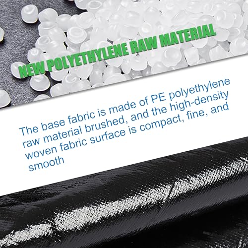 Rectangular Pool Liner Pad for Rectangular Abover Ground Swimming Pool, Heavy Duty Waterproof 200g/㎡ PE Material Rectangular Pool Liner, Prevent Punctures at the Bottom of the Pool (12.5x6.9FT) - size: 12'6" x 6'11" (Rectangular)