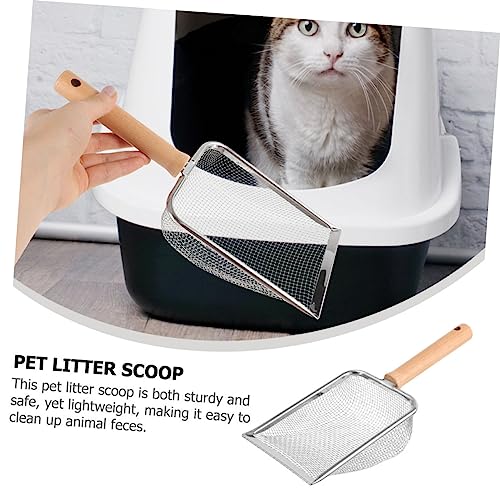 Reptile Litter Scoop and Handle Ergonomic Design for Easy Cleanup of Reptile Waste for Pets