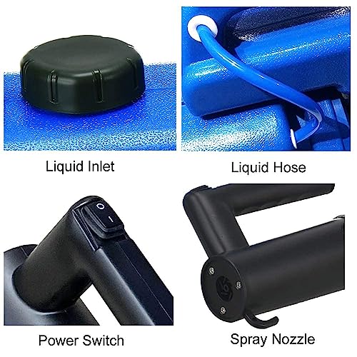 LONYEON 8L Electric ULV Cold Fogger Backpack Sprayer Mist Atomizer | Adjustable Flow Rate Fine Mist to Heavy Spray,Even Coverage on Surfaces,Large Area Spraying, Home Indoor Outdoor