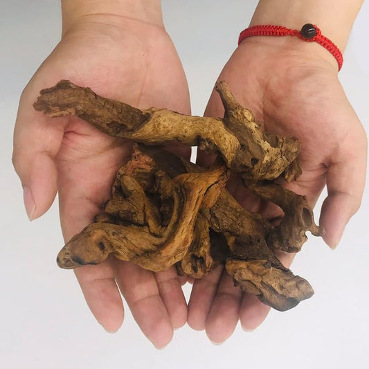 YZHZOM Small Natural Driftwood for Aquarium Styling Carefully Selected Natural Aquarium Decor Driftwood for Reptile Tank Reptile Tank Wood Decor (Driftwood 4-6inch 4pcs) - style: Driftwood 4-6inch 4pcs