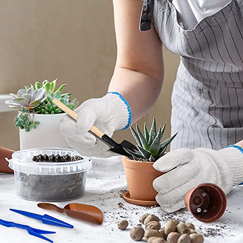 Succulent Tools, Mini Garden Tool Set, Transplanting Tools Set, Succulent Care kit for Succulent Miniature Gardening Plant, Multi, 13 Pcs | Ideal for Succulent Planting, Miniature Gardening and Indoor Bonsai Care - style: Green