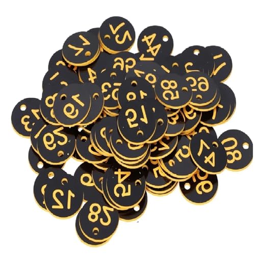 Engraved Numbered Tags 1-200 Multicolor Livestock Garden Beekeeping Mating Box Mark(Blue) - color: Blue