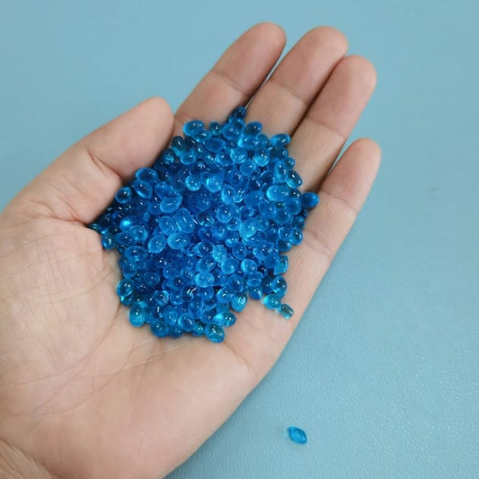 Decorative Stones,Glass Stones,1 Lb About 460 G Irregular Sea Glass Pebbles Artificial Glaze Crystal Stones Rocks for Vase Filler,Table Scatter,Aquarium or Air Plants Decoration (Sea Blue) - color: Sea Blue