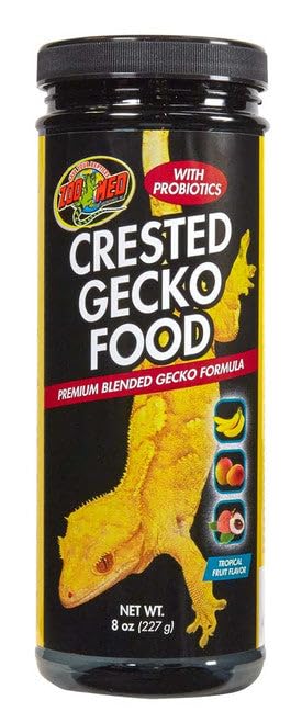 Zoo Med Crested Gecko Food - Tropical Fruit - 8 oz