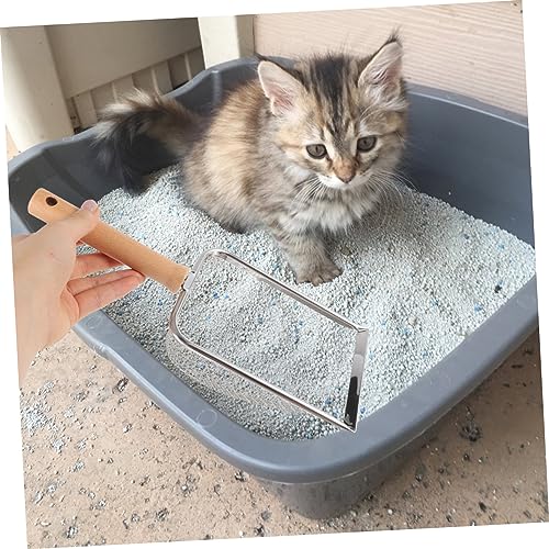 Sosoport Reptile Litter Scoop Durable Pet Litter Shovel for Easy Cleanup Comfortable Handle for Efficient Reptile Waste Management for Reptile Owners