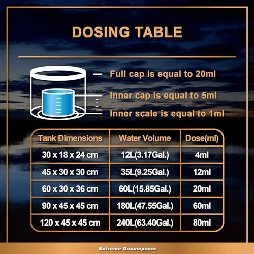 AZOOPLUS BIO XD Extreme Decomposer Nitrifying Bacteria for Freshwater and Saltwater Fish Tank 8.45 Ounces - size: 8.45 oz
