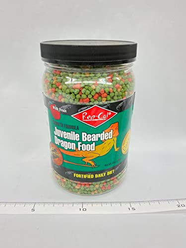 Rep-Cal Srp00813 Juvenile Bearded Dragon Pet Food, 12-Ounce