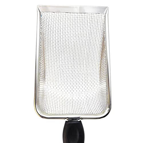 Reptiles Sand Scooper Stainless Steel Fine Mesh Terrarium Substrates Litter Substrates Scooper