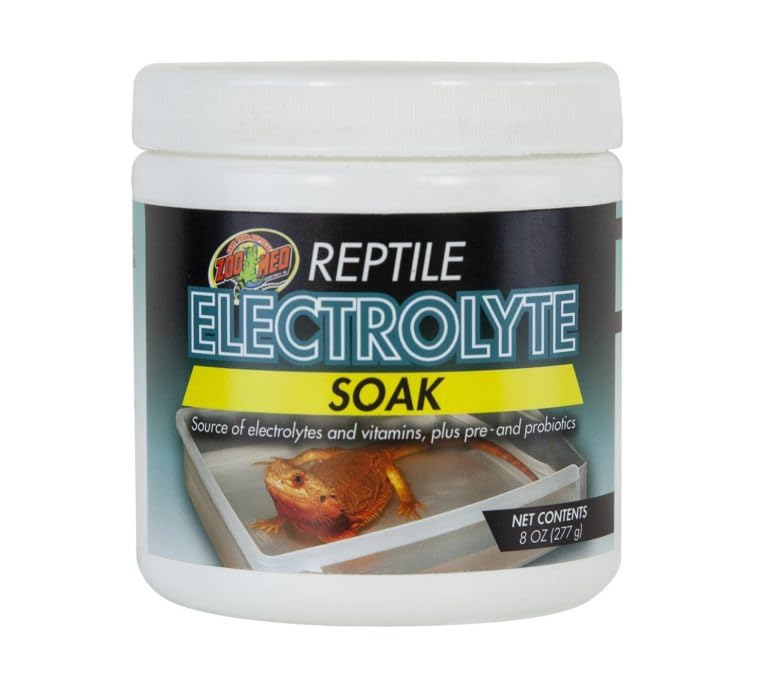 Zoo Med Electrolyte Soak, 8 oz. - size: 8 Fl Oz (Pack of 1)
