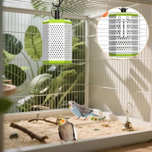 Heating Lamp Guard Mesh with Spring Buckle Anti-Scald Lampshade | Cage for Turtle Chicken Bearded Dragon Coop Basking Aquarium Snake Outdoor