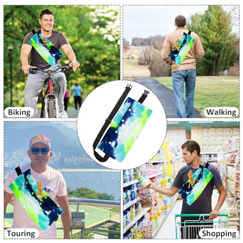 Adjustable Lizard Leather Leash Harness and Bearded Dragon Carriers Sling,Bearded Dragon Harness and Leash Set Soft Spacious Opening for Camping for Outdoor Travel Walking Rest - color: Blue