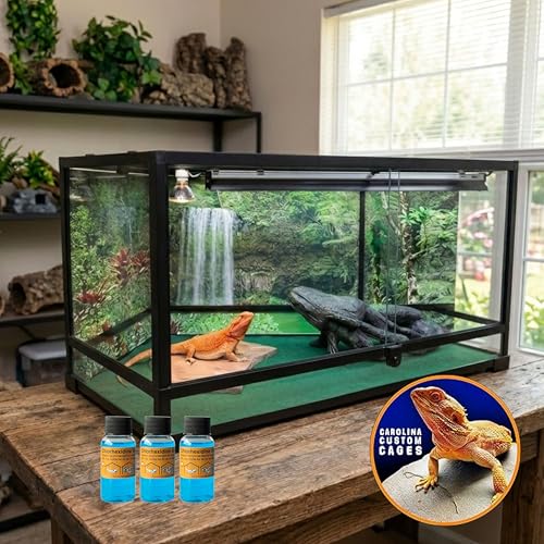 3 Refills of 32 oz Each, Chlorhexidine Solution 2%, Chlorhexidine Cleaning Solution, Chlorhexidine Spray for Reptile Habitats