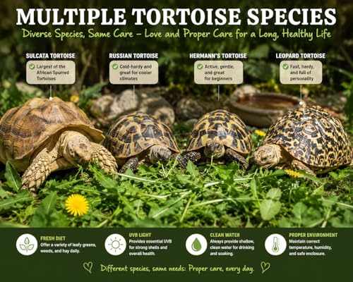 Tortoise Forage Seed Mix β Grow Fresh Grazing Greens for Sulcata, Russian & Hermann's Tortoises β Oats, Rye & Alfalfa Blend for Indoor Trays or Outdoor Enclosures β Non-GMO Seed (1 lb)