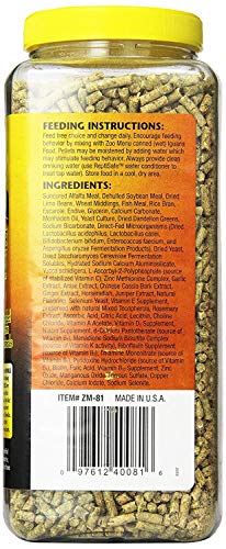 Zoo Med Natural Iguana Food Formula, 20-Ounce, Juvenile - size: 20 Fl Oz (Pack of 1)