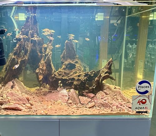 Aqua Natural Iwagumi Sand - Garnet 7.7lb - Ultra Premium Substrate for aquascaping, Aquariums, vivariums and terrariums (Pack of 4) - size: (Pack of 4)