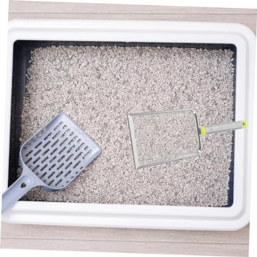 KESYOO Stainless Steel Cat Litter Scoop Litter Shovel for Easy Cleanup Lightweight Design Wide Mouth for Pet Waste for Cat Owners and Reptile Terrariums
