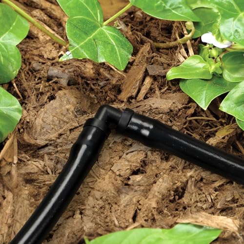 RedChili 290 Pack Drip Irrigation Fittings Kit for 1/4" Tubing, Complete Set with Barbed Connectors (Misting Nozzles, Flat Tees, Single Barbs, Valves, Couplings, Valves, Tees, Elbows, Plugs, Crosses) - size: 1/4" Connection Kit-290P