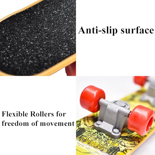 Turtle Basking Platform and Training Skateboard Set for Aquatic Turtles with Suction Cups Skateboard, Tortoise Tank Habitat Accessories, Reptile Animal Essentials (Transparent)