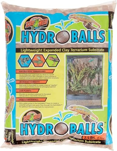 Zoo Med HydroBalls Clay Terrarium Substrate 2.5 lbs - Pack of 12
