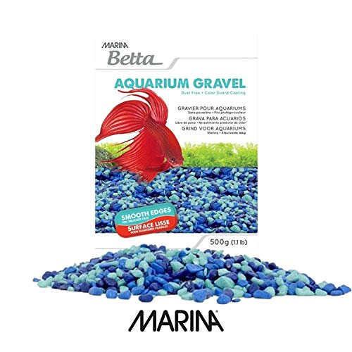 Marina Decorative Gravel, 1 lb, Blue, 12389 (Pack of 2) - color: Blue, size: 1 lb (Pack of 2)