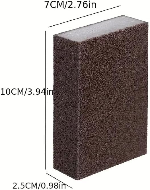 1pc Emery Magic Wipe Sponge, Pot Bottom Cleaning Descaling lron Rust Removal Dishwashing, Scouring Pads, Power Decontamination, Kitchen Toilt Supplies Tool