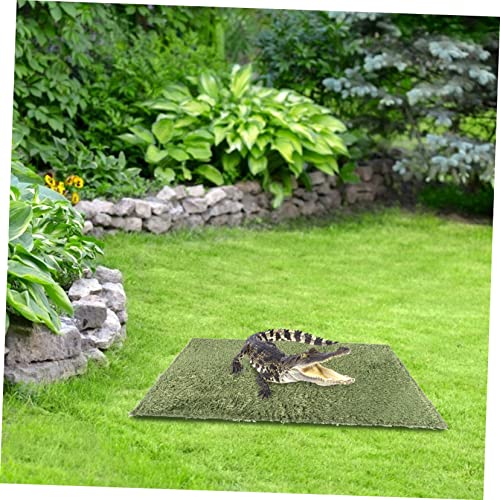 TEHAUX 2pcs Reptile Carpet Sphagnum Moss Lizard Tank Accessories Crested Gecko Supplies Reptile Supplies Terrarium Liner Bedding
