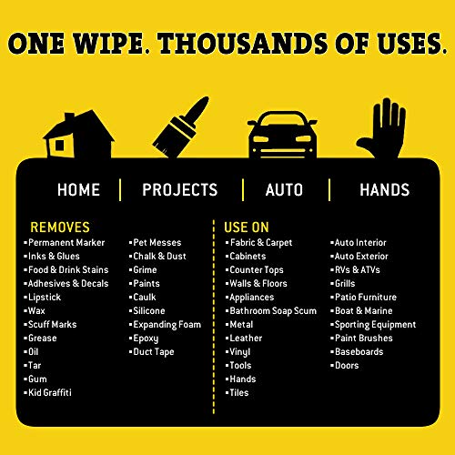 Tub O' Towels Heavy Duty, 10" x 12", Multi-Surface Cleaning Wipes, 90-Count Canister & Refill Pack, White - style: 90 Towel Can & 90 Towel Refill