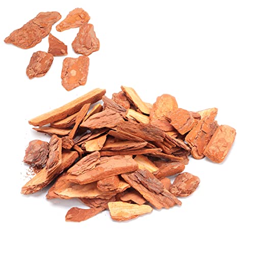 Tyenaza Reptile Bark Bedding, Bedding Pine Bark Granule Bedding Reusable Pine Chips Substrate, Reptile Breeding Bedding Habitat Decor for Geckos, Lizards, Turtles Snakes (Large Particles 250g) - size: Large particles 250g