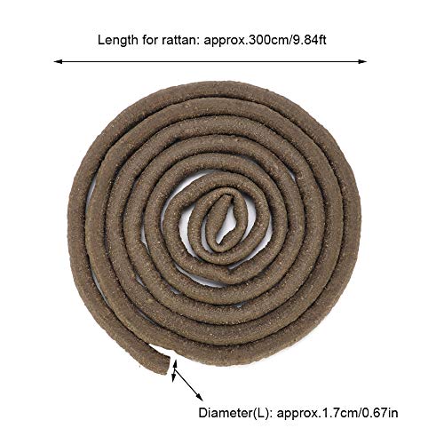 9.84ft Flexible Rattan Reptile Climbing Vine, Bendable Jungle Vine, Chameleon Climbing Branch, Reptile Habitat, Lizard Habitat Accessories, Terrarium Plant Decor (Large 24 Inch) - size: Large 24 Inch