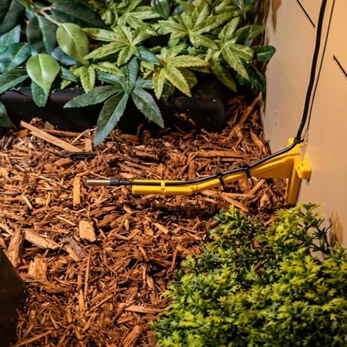 Reptile Thermostat Probe Mount Compatible with Vivarium Electronics, Temperature Probe Holder for Terrarium and Vivarium Enclosure Setup