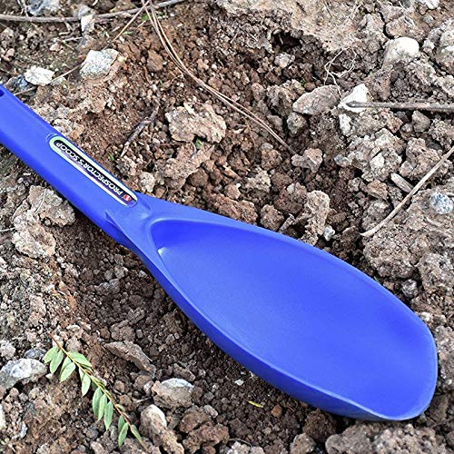 ASR Outdoor 12.5 Inch Prospecting Large Sand Scoop Plastic Trowel for Metal Detector Gold Panning, Blue - color: Blue