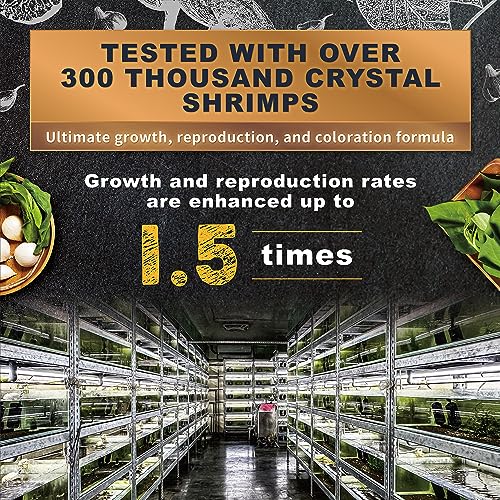 Ultra Fresh Shrimp Food, High Protein, Rich in Vitamins for Crystal, Caridina and Small Tropical Shrimp 4.94oz - size: 4.94 Ounce (Pack of 1)