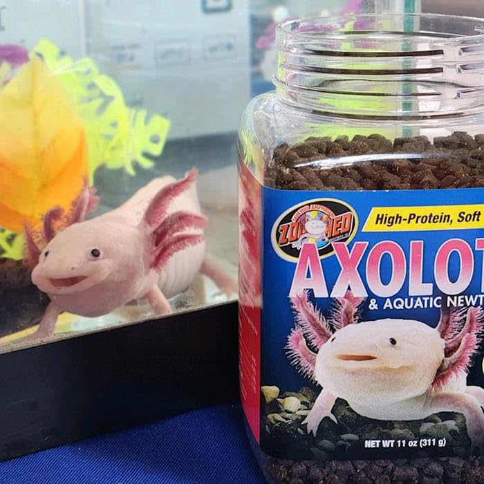 Zoo Med Axolotl & Aquatic Newt Food, 2 oz.